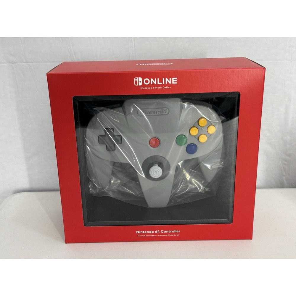 Nintendo Switch Online N64 Controller Official Wireless Boxed Sealed New NIB